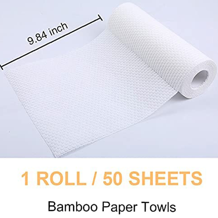 bamboo pulp three-layer toilet paper rolls, comfortable and skin friendly toilet paper