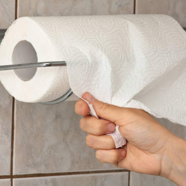 Comfortable and soft toilet paper, hand roll paper, strong water absorption and durability